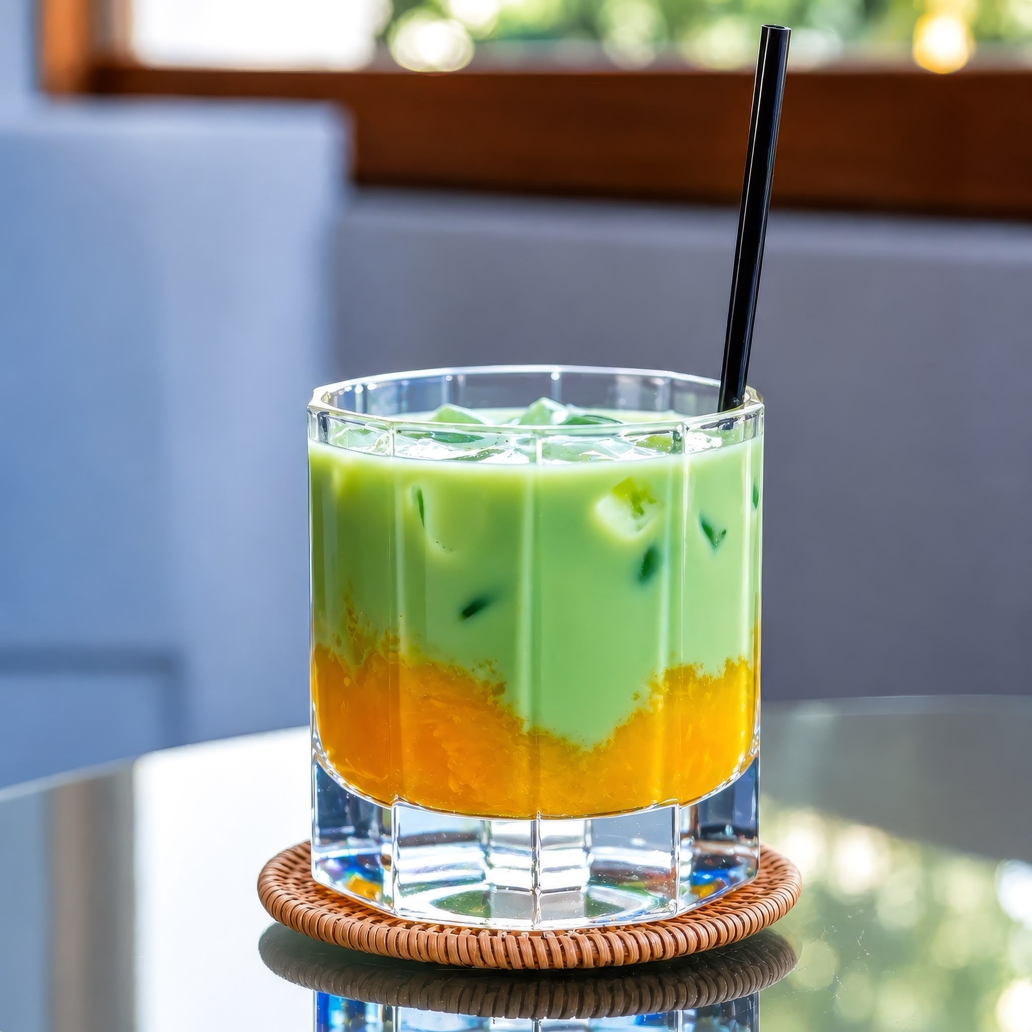 Ice Mango Matcha